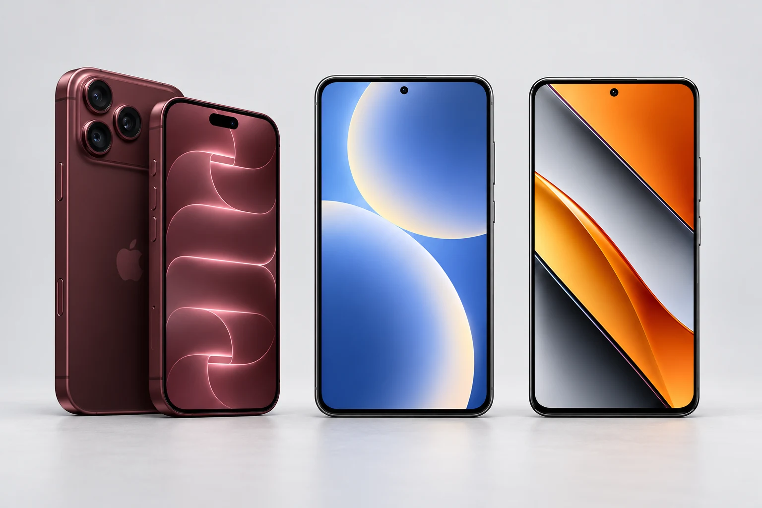 Selección de celulares, imagen referencial